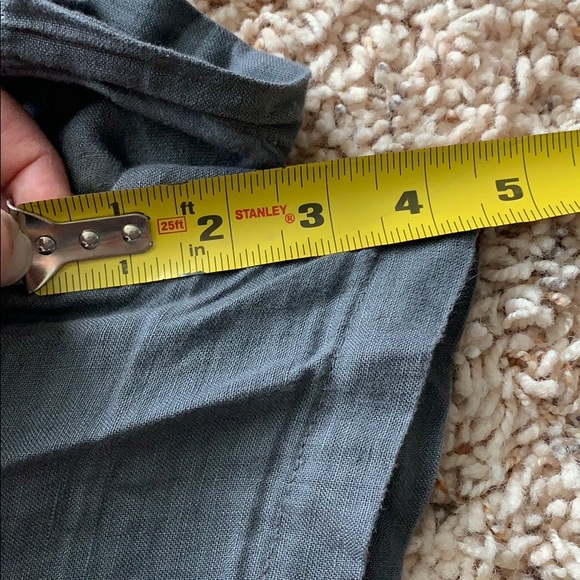 Linen Gray shorts - Picture 4 of 5